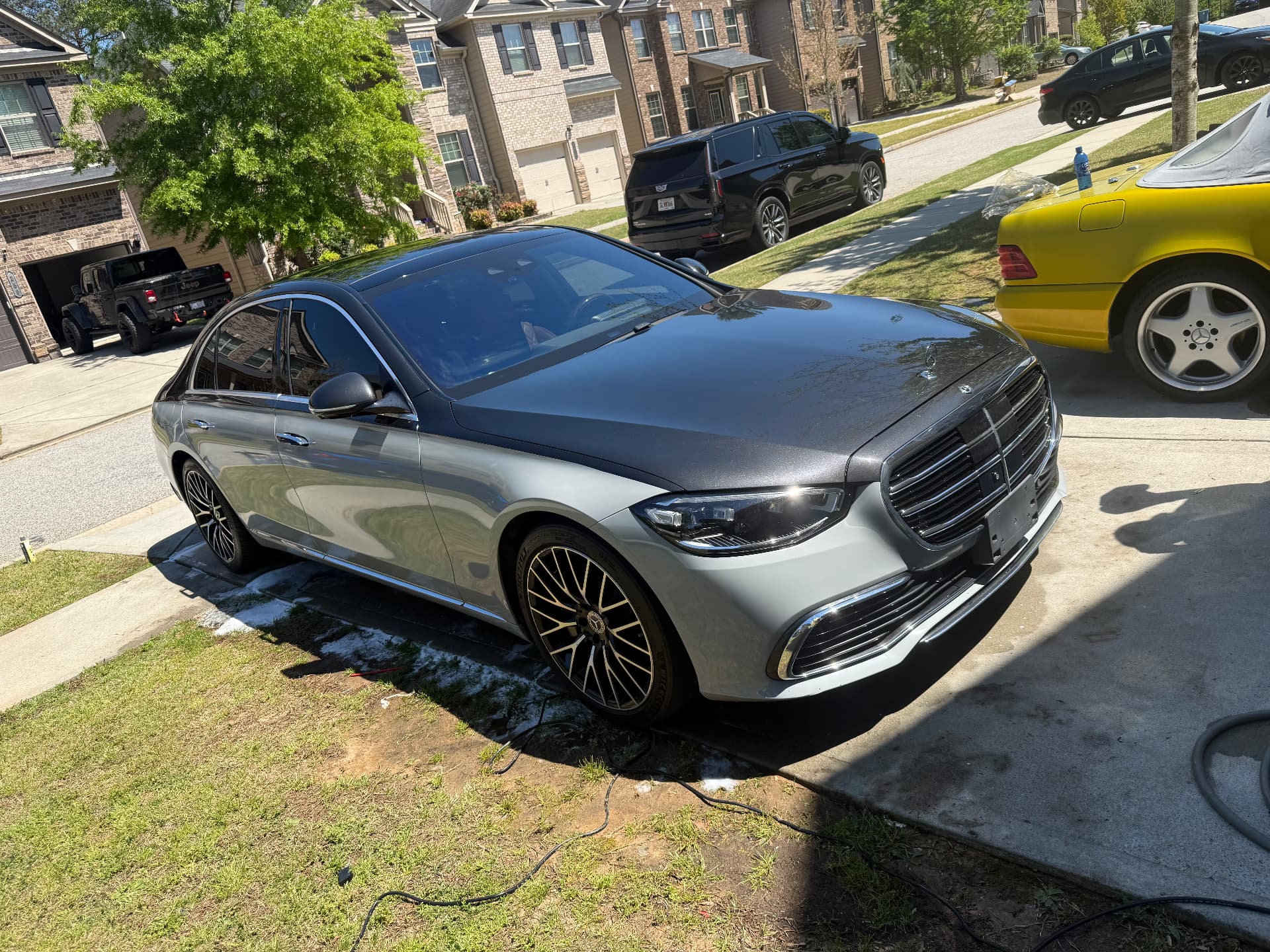 Mercedes-Benz S-Class Full Detail after detailing