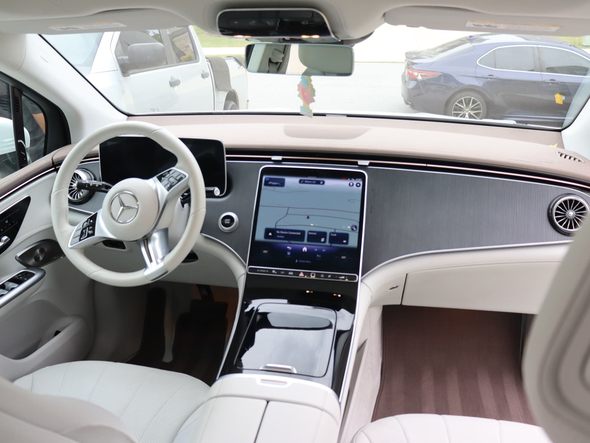 Mercedes-Benz EQS Interior Detail