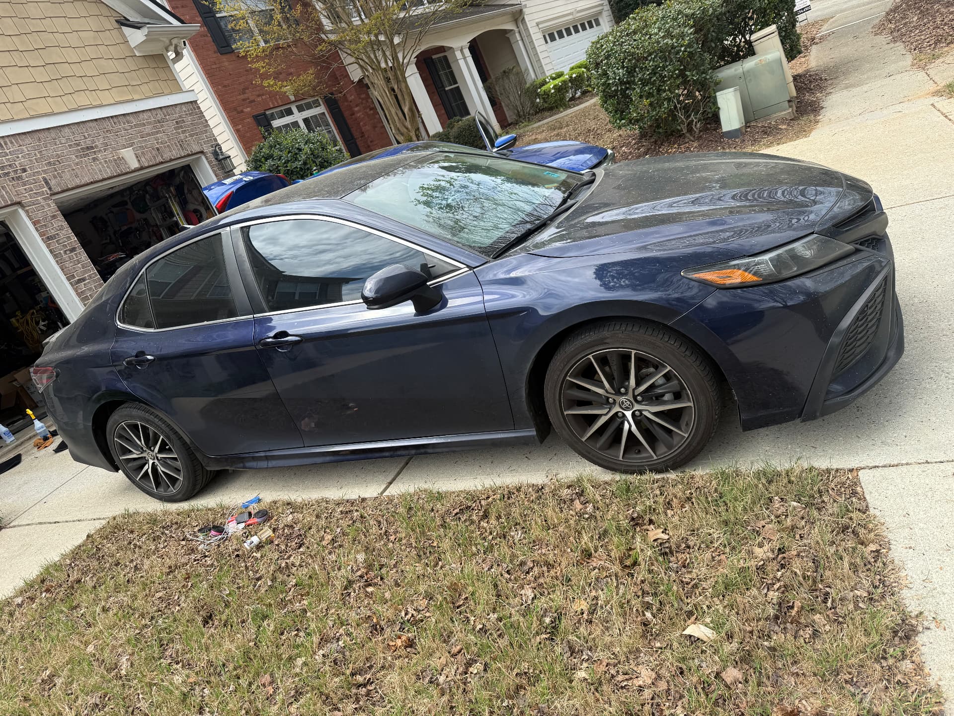 Toyota Camry Exterior Detail before detailing